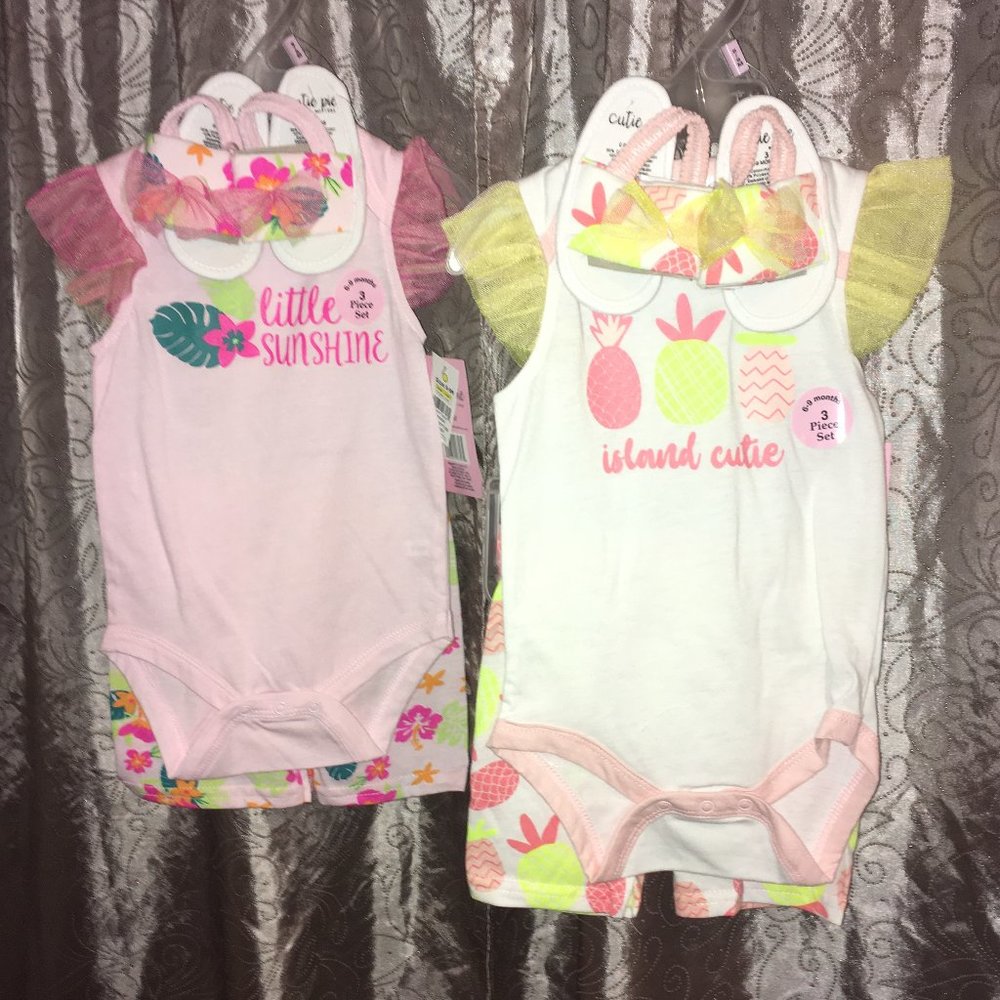 2 sets of 3 pc.Outfits.